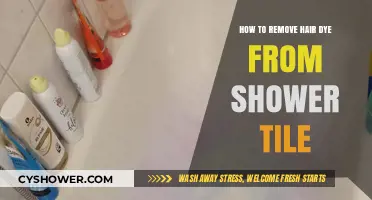Effective Ways to Remove Hair Dye Stains from Shower Tiles
