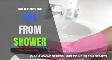 Effective Tips to Remove Hair Dye Stains from Your Shower
