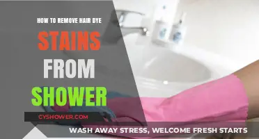 Effective Tips to Remove Hair Dye Stains from Your Shower