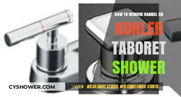 Easy Steps to Remove the Handle on Kohler Taboret Shower