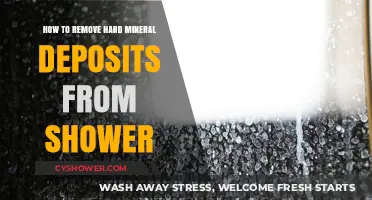 Effective Ways to Remove Hard Mineral Deposits from Your Shower