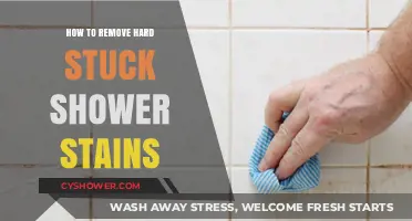 Effective Ways to Remove Hard Stuck Shower Stains Easily