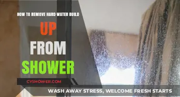 Effective Ways to Remove Hard Water Build-Up from Your Shower