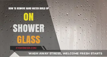 Effective Ways to Remove Hard Water Build Up on Shower Glass