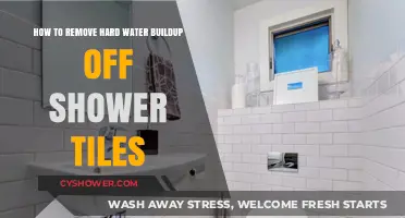 Effective Ways to Remove Hard Water Buildup from Shower Tiles