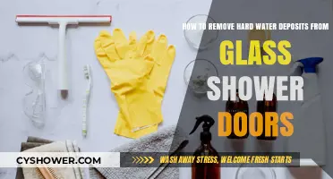 Effective Ways to Remove Hard Water Stains from Glass Shower Doors