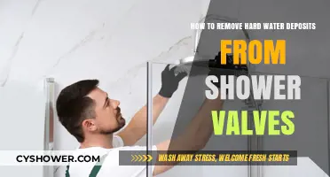 Effective Ways to Remove Hard Water Deposits from Shower Valves