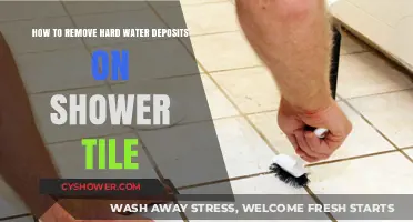 Effective Ways to Remove Hard Water Deposits on Shower Tile