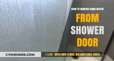 Effective Ways to Remove Hard Water Stains from Shower Doors