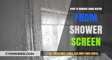 Effective Tips to Remove Hard Water Stains from Your Shower Screen