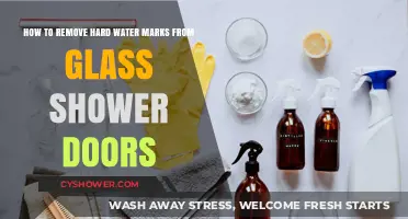 Effective Ways to Remove Hard Water Marks from Glass Shower Doors