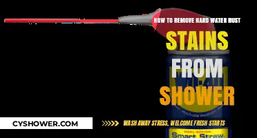 Effective Ways to Remove Hard Water Rust Stains from Your Shower