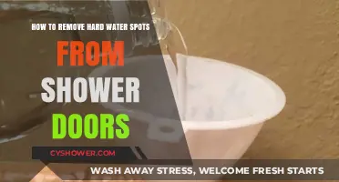 Effective Ways to Remove Hard Water Spots from Shower Doors