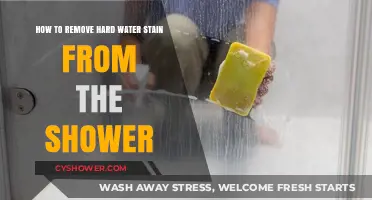 Effective Tips to Remove Hard Water Stains from Your Shower