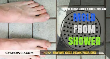Effective Shower Cleaning: Removing Hard Water Stains and Mold Easily