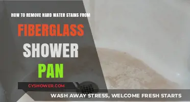 Effective Ways to Remove Hard Water Stains from Fiberglass Shower Pans