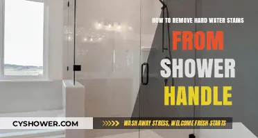 Effective Ways to Remove Hard Water Stains from Shower Handles