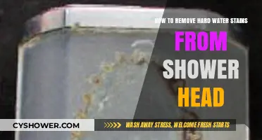 Effective Ways to Remove Hard Water Stains from Your Shower Head