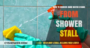 Effective Ways to Remove Hard Water Stains from Your Shower Stall