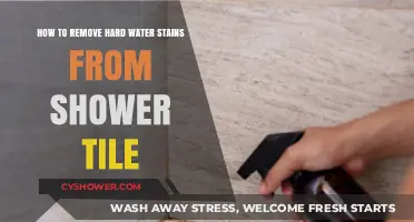 Effective Ways to Remove Hard Water Stains from Shower Tile