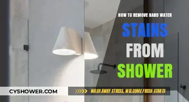 Effective Ways to Remove Hard Water Stains from Your Shower