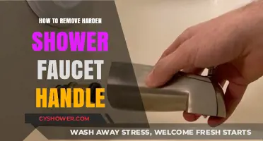 Easy Steps to Remove a Stubborn, Hardened Shower Faucet Handle
