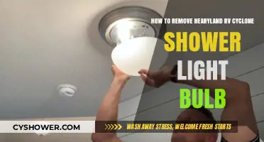 Easy Steps to Replace Your Heartland RV Cyclone Shower Light Bulb