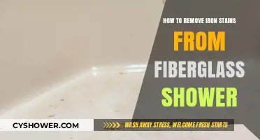 Effective Ways to Remove Iron Stains from Fiberglass Showers