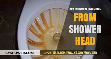 Effective Ways to Remove Iron Stains from Your Shower Head