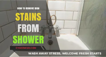 Effective Ways to Remove Iron Stains from Your Shower