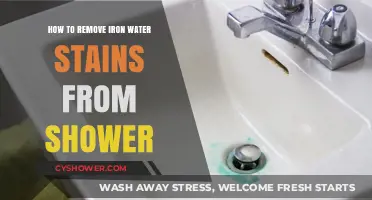Effective Ways to Remove Iron Water Stains from Your Shower