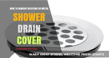 Easy Steps to Remove Keystone RV Metal Shower Drain Cover