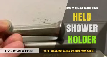 Easy Steps to Remove Your Kohler Handheld Shower Holder