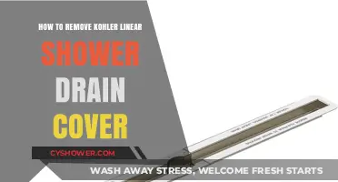 Easy Steps to Remove Kohler Linear Shower Drain Cover