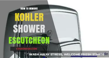 Easy Steps to Remove Kohler Shower Escutcheon: A DIY Guide
