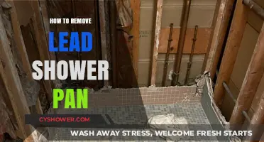 Step-by-Step Guide to Safely Removing a Lead Shower Pan