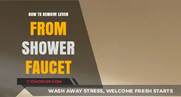 Easy Steps to Remove a Lever from Your Shower Faucet