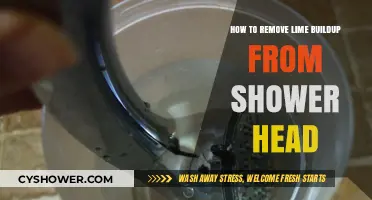 Effective Ways to Remove Lime Buildup from Your Shower Head