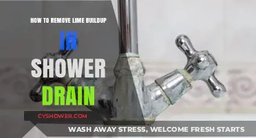 Effective Ways to Remove Lime Buildup in Your Shower Drain
