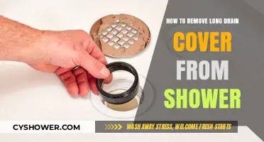 Easy Steps to Remove a Long Shower Drain Cover