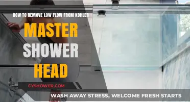 Fixing Low Flow: Kohler Master Shower Head Unclogging Guide