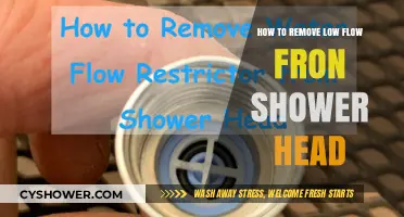 Effective Tips to Remove Low Flow from Your Shower Head