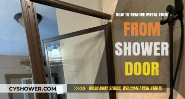 Easy Steps to Remove Metal Frame from Shower Door