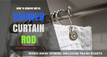 Easy Steps to Remove a Metal Shower Curtain Rod