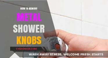 Easy DIY Guide: Removing Metal Shower Knobs Without Damage