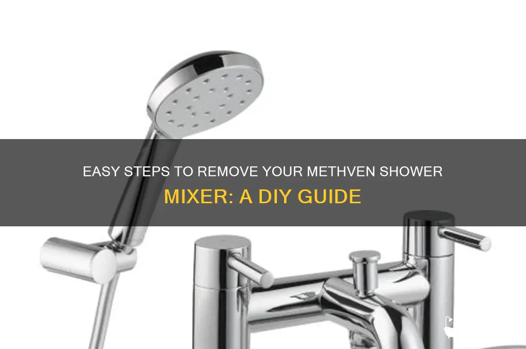 how to remove methven shower mixer