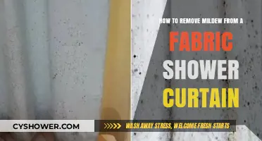 Effective Mildew Removal Tips for Fabric Shower Curtains