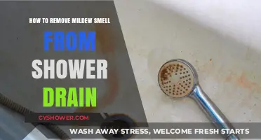 Eliminate Shower Drain Mildew Odor: Quick and Effective Cleaning Tips