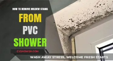 Effective Mildew Stain Removal Tips for PVC Showers: A Complete Guide