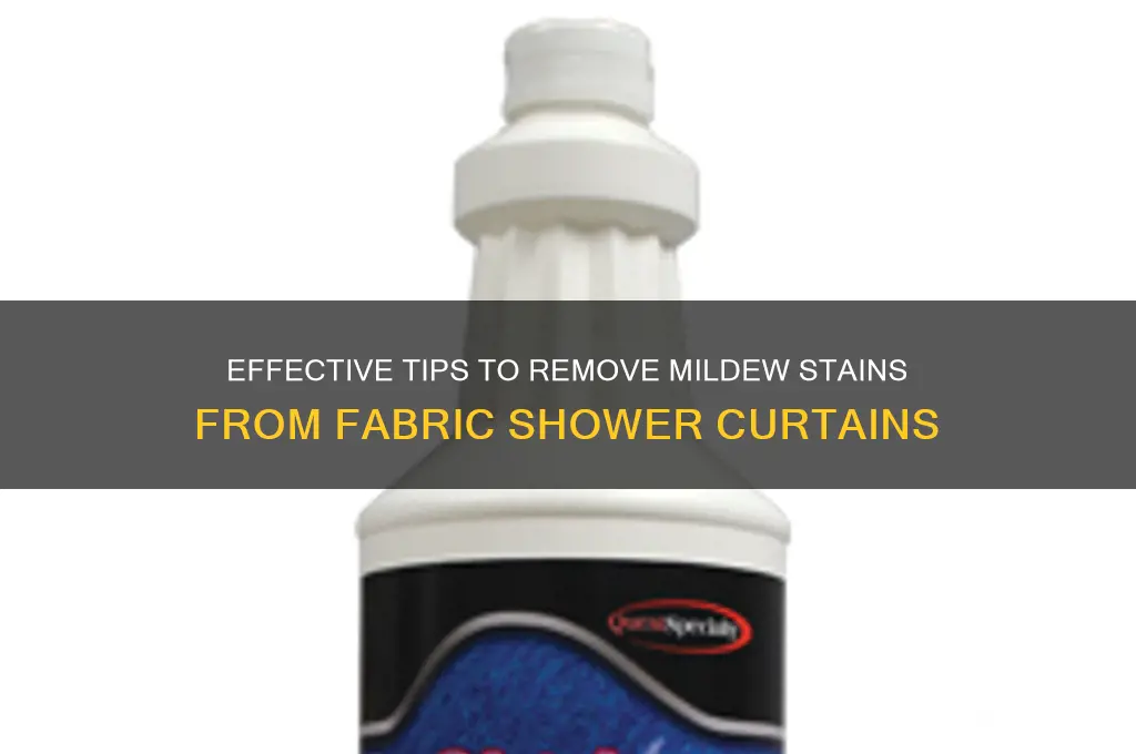 how to remove mildew stains on fabric shower durtwin